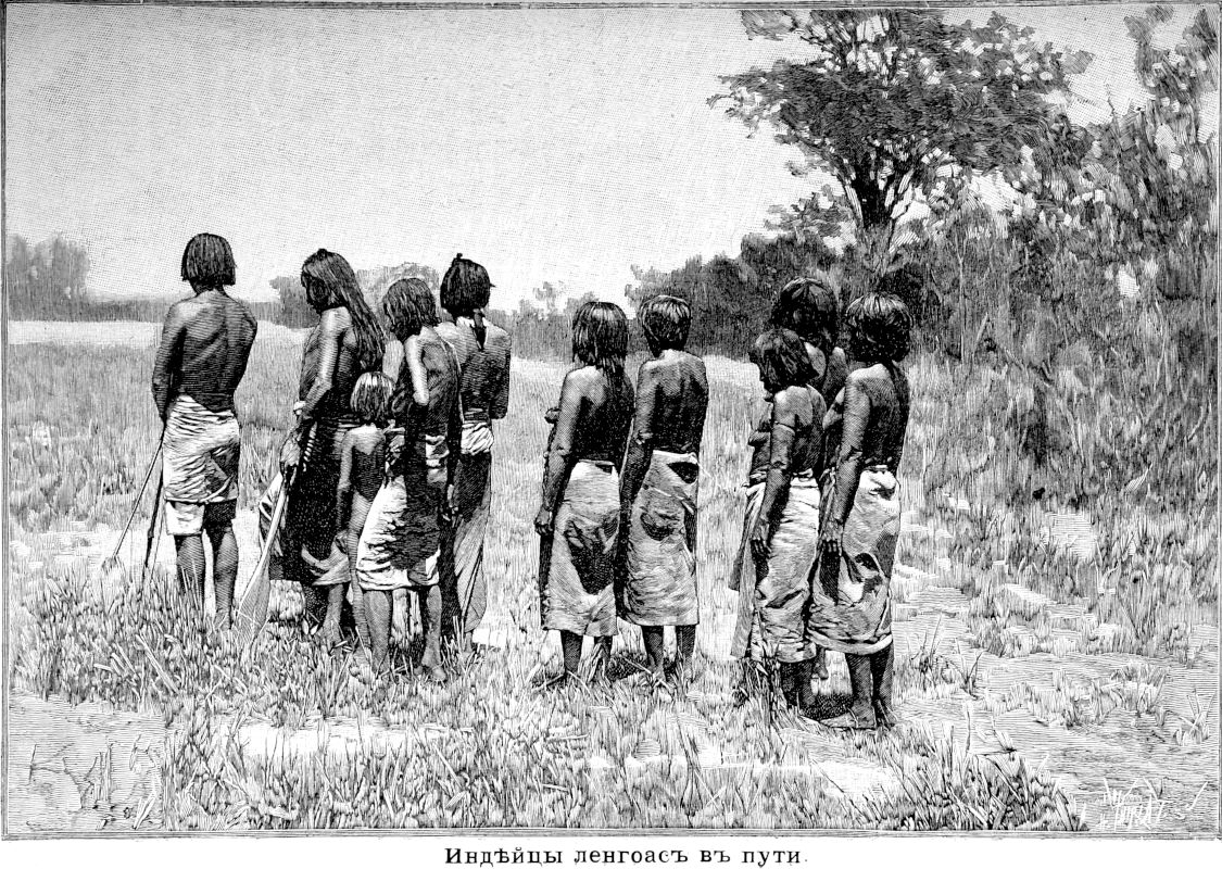 277 Индейцы ленгоас в пути